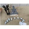 Image 4 : Stone Carved Ornaments, Oranments & Blue Mountain Pottery Plus More!