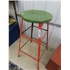 Image 2 : Metal Drafting Stool 32" H, & Wood Chest