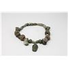 Image 1 : MAYAN JADE CARVED BEADED NECKLACE AD 250-900 28"