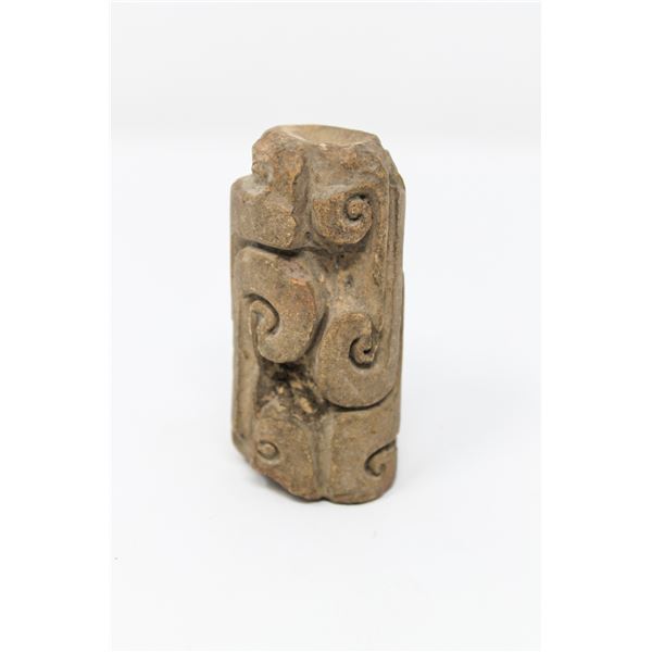 PRE COLUMBIAN MAYAN CLAY ROLLER SEAL