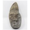 Image 1 : PRE COLUMBIAN CARVED STONE FACE 3.25"