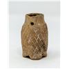 Image 2 : PRE COLUMBIAN CARVED CLAY POT 2.25"