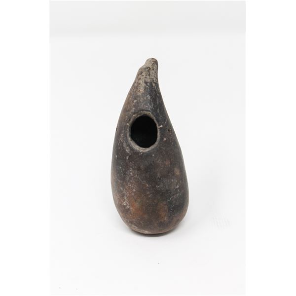 PRE COLUMBIAN HOLLOW CLAY VESSEL