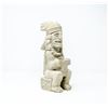 Image 1 : AZTEC SEATED FIGURAL STATUE FULL FIGURE 10"