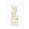 Image 5 : AZTEC SEATED FIGURAL STATUE FULL FIGURE 10"