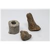 Image 1 : LOT OF THREE DECORATIVE PRE COLUMBIAN ARTIFACTS