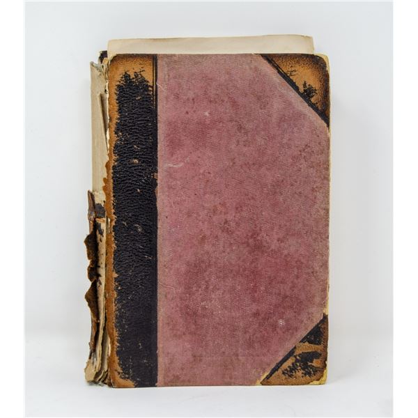 1862 ROBINSON CRUSOE BY DAFOE ORIGINAL COPY