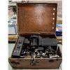 Image 4 : WW2 MILITARY PORTABLE FILM PROJECTOR WOODEN CASE