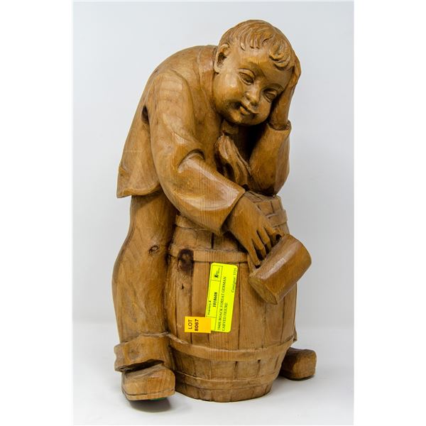 1940S BLACK FOREST GERMAN CARVED FIGURE