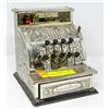 Image 1 : ANTIQUE TOY CASH REGISTER FULL OF PLAY MONEY