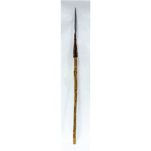 ANTIQUE AFRICAN LONG SPEAR