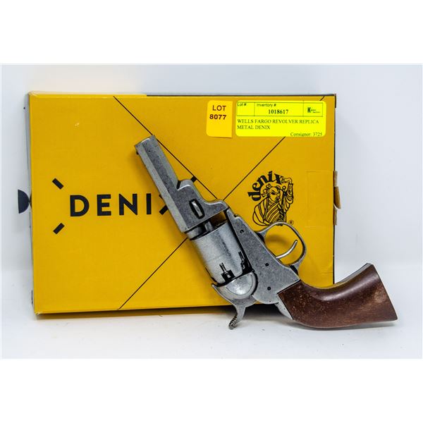 WELLS FARGO REVOLVER REPLICA METAL DENIX