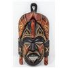 Image 1 : JAMBO KENYA MASK DATED 1987 WOODEN