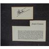 Image 2 : PICTURE OF JACQUES COUSTEAU MATTED WITH SIGNATURE