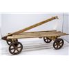 Image 1 : 1900S SALESMAN SAMPLE MINIATURE BAGGAGE CART