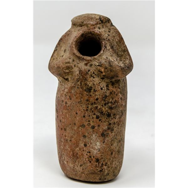 PRE COLUMBIAN FIGURAL VESSAL 4 INCHES TALL