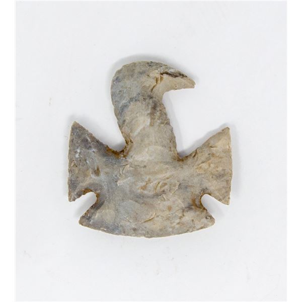 ANTIQUE STONE EAGLE EFFIGY FIGURE