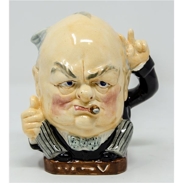 1940S ENGLISH CHURCHILL TOBY JUG