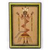 Image 1 : 1970S NAVAJO SAND PAINTING FRAMED