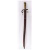 Image 2 : 1874 FRENCH ETIENNE SWORD BAYONET WITH SHEATH