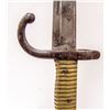 Image 5 : 1874 FRENCH ETIENNE SWORD BAYONET WITH SHEATH