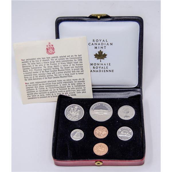 1973 CANADIAN DOLLAR PROOF COIN SET