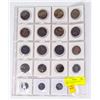 Image 1 : 1700S to 1920S ENGLISH LARGE PENNY LOT OF 19