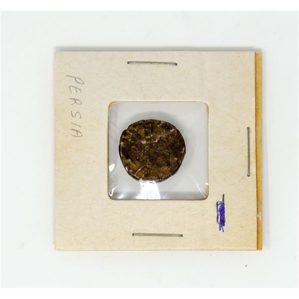 ANCIENT PERSIAN COIN BRONZE UNIDENTIFIED