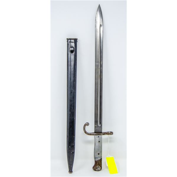 1891 GERMAN MAUSER BAYONET ARGENTINIAN ARMY