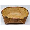 Image 1 : 1915 DENA INA SUSITNA BIRCH BARK AND WOOD BASKET