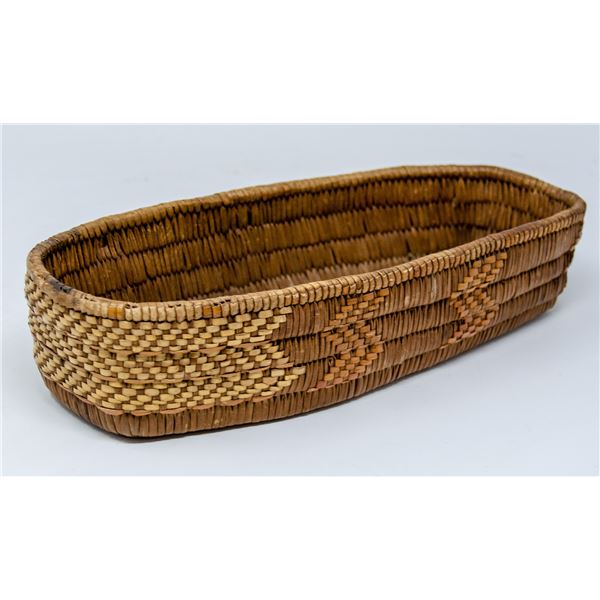 1800S WEST COAST INDIGENOUS WOVAN BASKET