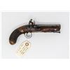 Image 1 : 1810 PATTISON FLINT LOCK PISTOL 50 CAL EXC COND.