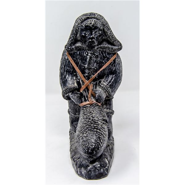 1950S WOLF ORIGINAL STATUE MOULDED SOAP