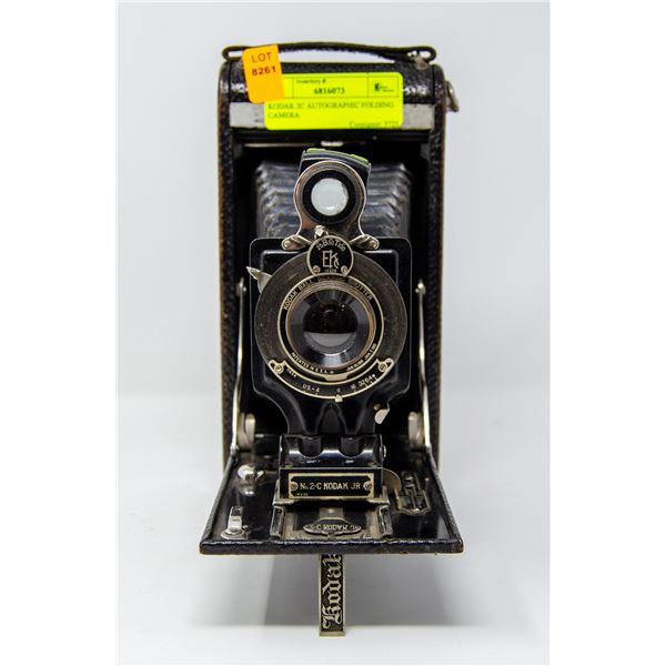 KODAK 2C AUTOGRAPHIC FOLDING CAMERA