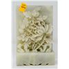 Image 1 : INTRICATE CARVED JADE FLORAL STATUE