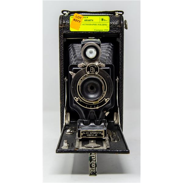 KODAK 2C AUTOGRAPHIC FOLDING CAMERA