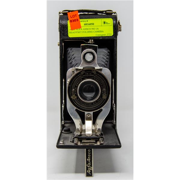 1920S AGFA ANSCO NO 1A READYSET FOLDING CAMERA