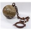 Image 1 : ANTIQUE BALL AND CHAIN FROM OLD FORT SK PRISON