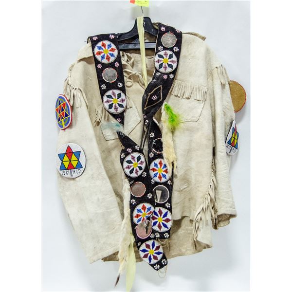 1967 SADDLE LAKE CREE NATION DRUM DANCE OUTFIT