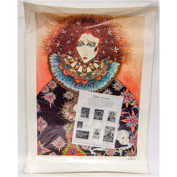 TOLLER CRANSTON SIGNED LIMITED ART PRINT