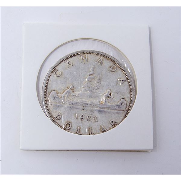 1959 CANADA SILVER DOLLAR