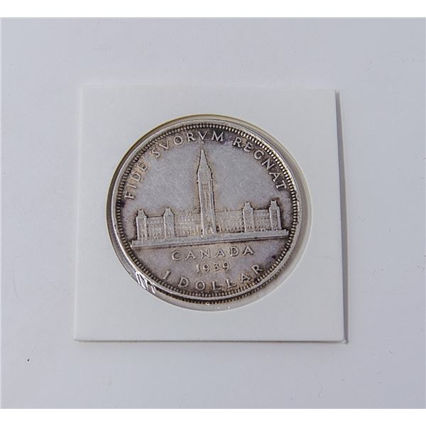 1939 CANADA SILVER DOLLAR
