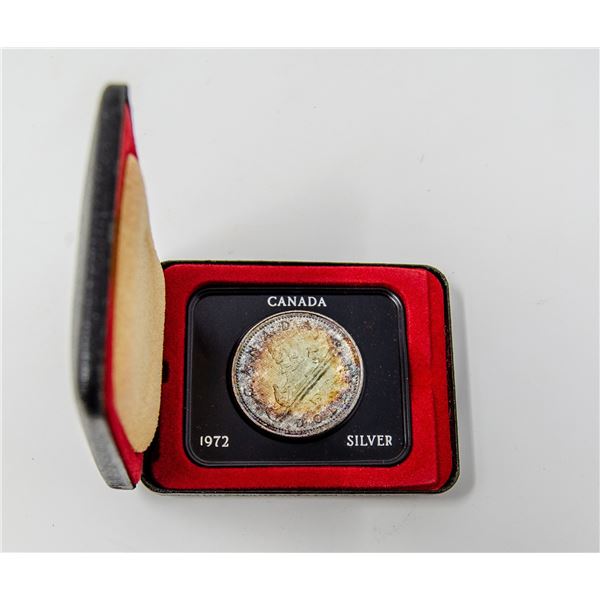 1972 CANADIAN SILVER DOLLAR PROOF COIN