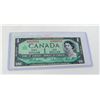Image 2 : 1967 CANADIAN CENTENNIAL 1 DOLLAR BILL