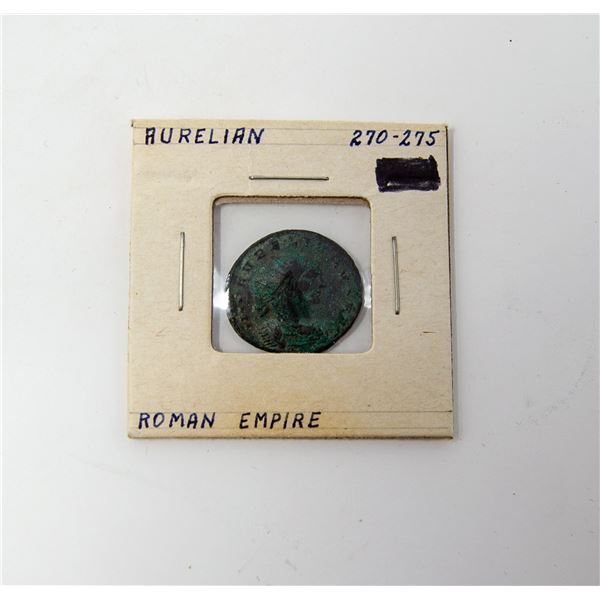 270-275CE ROMAN EMPIRE AURELIAN BRONZE COIN