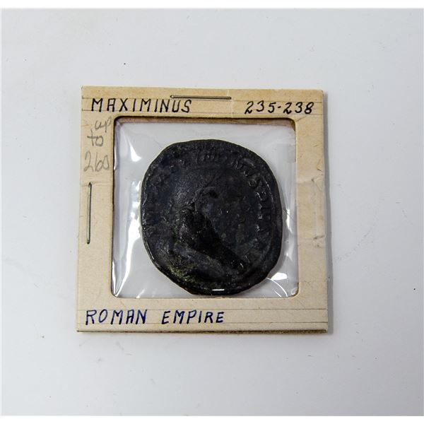 235-238 ROMAN EMPIRE MAXIMINUS BRONZE COIN LARGE