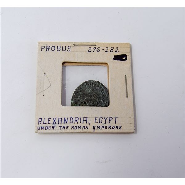 276-282CE ROMAN ALEXANDRIA EGYPT PROBUS BRONZE COI