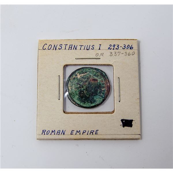 293-306CE ROMAN CONSTANTINIUS 1 BRONZE COIN