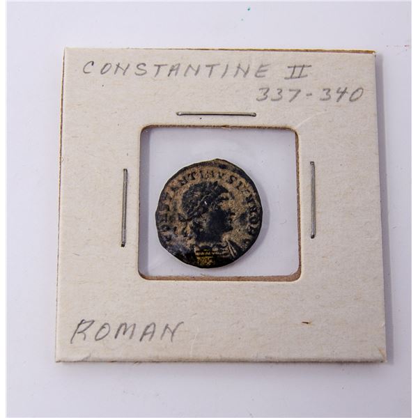 337-340AD CONSTANTINE 2 ROMAN EMPIRE COIN