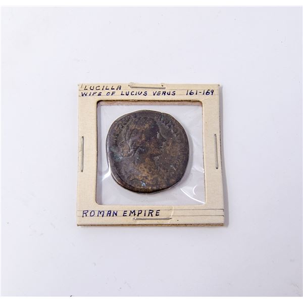161-169 AD LUCILLA WIFE OF LUCIUS ROMAN